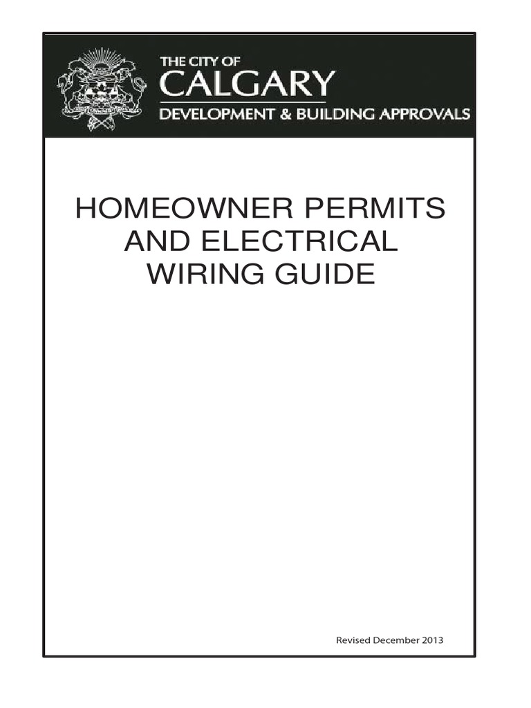 222 Homeowner Permits and Electrical Wiring Guide PDF Electrical Wiring Ac Power Plugs And