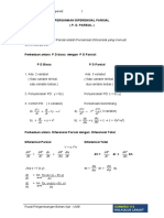 Kal-Lanjut-Smdl14Pdparsiil 1: Persamaan Diferensial Parsial (P. D. Parsial)
