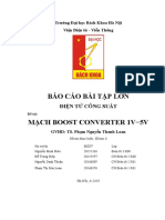 123doc Bai Tap Lon Dien Tu Cong Suat Mach Boost Converter 1v 5v Co File Mo Phong