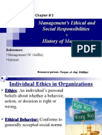Management's Ethical and Social Responsibilities