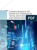 12 Month Review Revised FATF Standards Virtual Assets VASPS