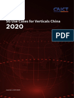 5G Use Cases for Verticals China 2020