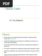 Clinical Trials: Dr. Tina Saldanha