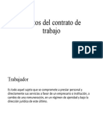 Sujetos Del Contrato de Trabajo