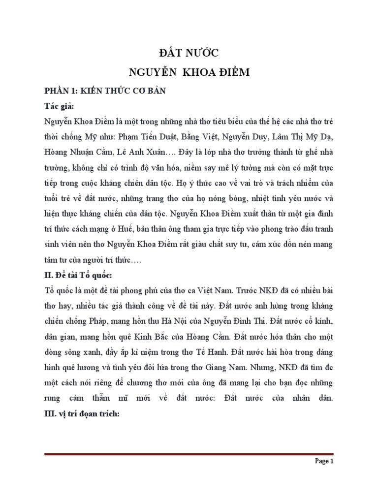 Dat Nuoc | PDF