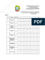 Form Indikator Kinerja Ruang Gizi