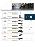 Lista de Precio Enero 2021 Infraestructura - Fibra