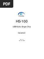 HS-100B Datasheet