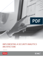 Implementing A Security Analytics Architecture: Solution Brief