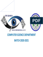 Computer Science Department BATCH 2020-2021