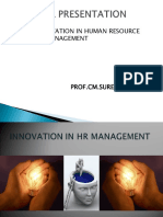 Topic:Innovation in Human Resource Management