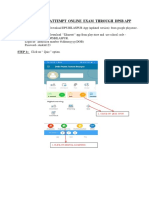 Steps To Attempt Online Quiz Through DPS App and Erp Portal