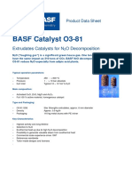 BASF Catalyst O3-81 For N2O Decomposition
