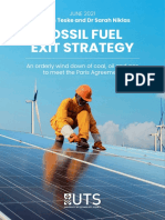 Fossil Fuel Exit Strategy