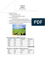 Tobacco Production and Curing Methods
