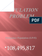 POPULATION PROBLEM- Merlyn