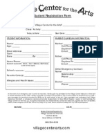 Student Registration Form: Student Information: Parent/Guardian Information