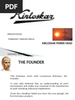Download kirloskar ppt by Vijay Kumar SN51696689 doc pdf