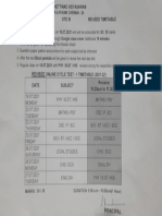 Revised STD Xi Ct1 Timetable