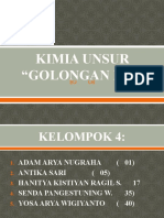 Kimia Unsur Golongan IV A