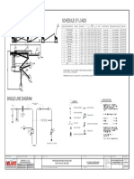 Motor Layout and Single Line Diagram Schedule