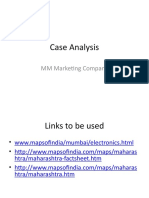 Case Analysis- MM Marketing Company