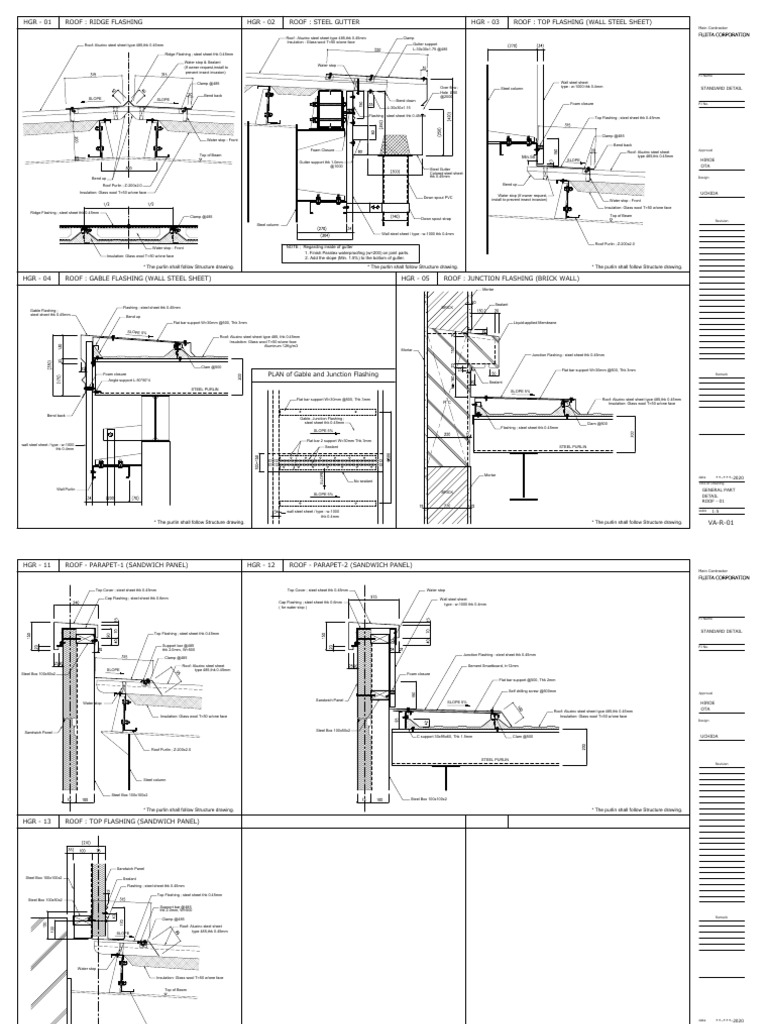02-General Part Detail | PDF | Roof | Building Insulation