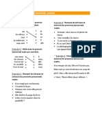 Pronoms Personnels Sujets