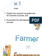 Session 3 - Farmer As An Entrepreneur