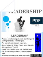 Leadership: Presented by Aglaia