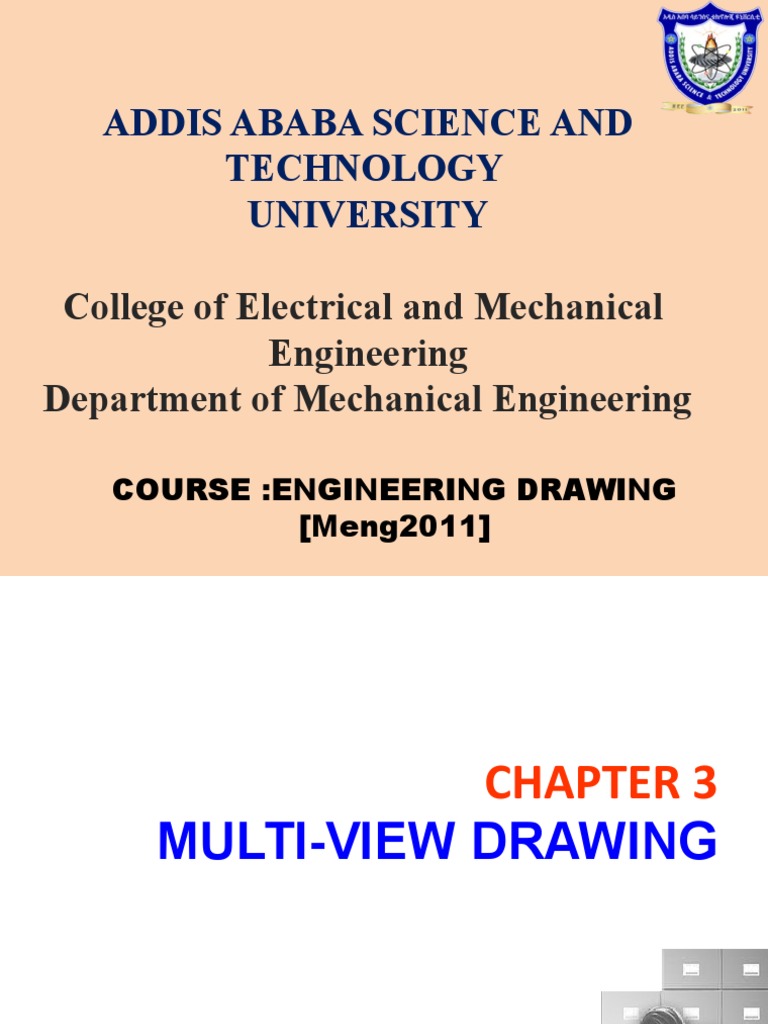 Multi-View Drawing in Engineering | PDF | Tangent | Mathematical Concepts