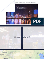 MACAU - The City of Dreams