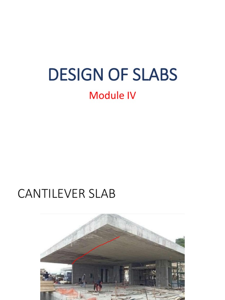 Cantilever Slab Design Guide | PDF