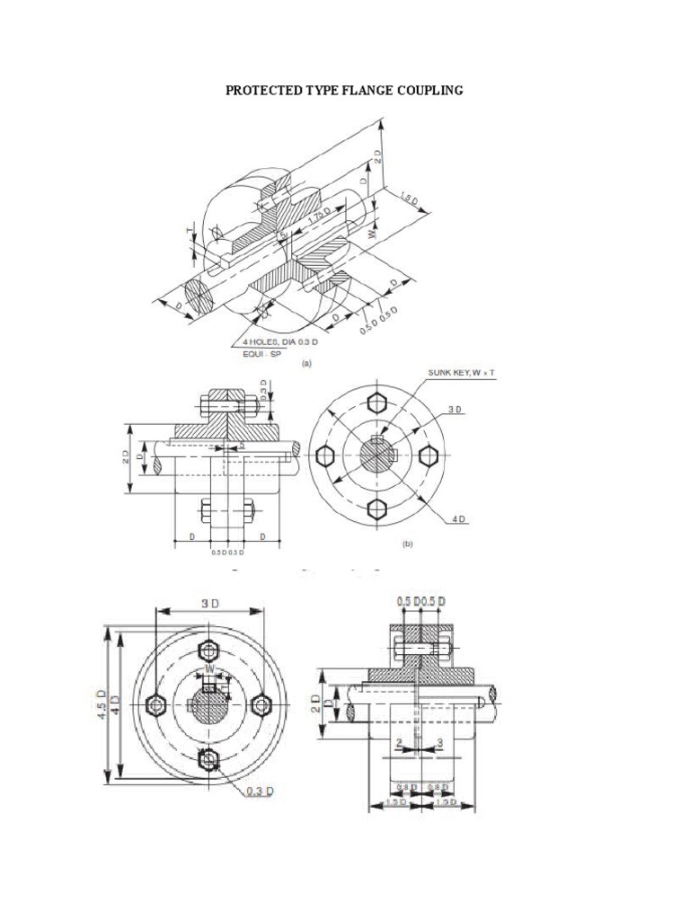 Protected Type Flange Coupling PDF