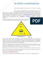 Prep.fisica y Planificacion en El Futbol