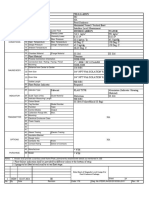 Data Sheet of Magnetic Level Gauge For Feed Coalescer Package