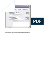 Observe The Above Screen and Create A Database Using The Desired Datatype