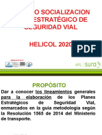 Modulo Socializacion Pesv Helicol 2020