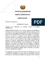 Acórdão n.º 78-2016 - Processo n.º 255-2009 - Carlos Muiaia Fiscal