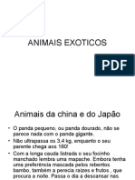 ANIMAIS EXOTICOS