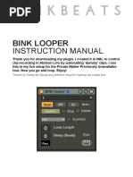 BINK Looper Instruction Manual