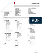 Hacking - Reconnaissance Reference Sheet