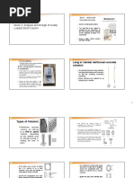 Week 3 - Analysis and Design of Short Columns