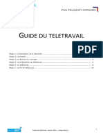 Teletravail Guide PSA