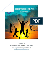Brochure Kerala Happiness Festival 2021 (July 27, 5.45-8.45 PM, Digital)