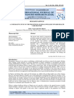 A Comparative Study of The Perceptions of Rural Dwellers Towards Health Care Delivery