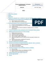 INFORMATIVO - PROTOCOLO DE PREVENCIÓN Y ACTUACIÓN CONTRA COVID-19