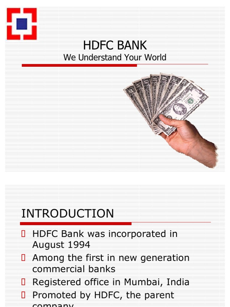 HDFC | PDF | Banks | Money