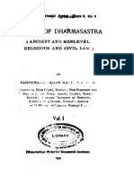 A History of Dharmasastra Vol I - Kane