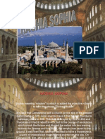 Class Powerpoint on the Hagia Sophia by Emre at Bilfen Schools, Istanbul, Turkey 
